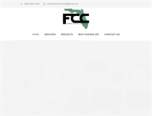 Tablet Screenshot of fccbuilders.com